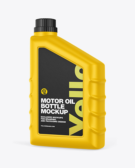 Download Matte Motor Oil Bottle Mockup In Bottle Mockups On Yellow Images Object Mockups Yellowimages Mockups