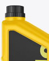 Matte Motor Oil Bottle Mockup