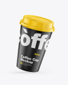 Matte Coffee Cup Mockup