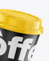 Matte Coffee Cup Mockup
