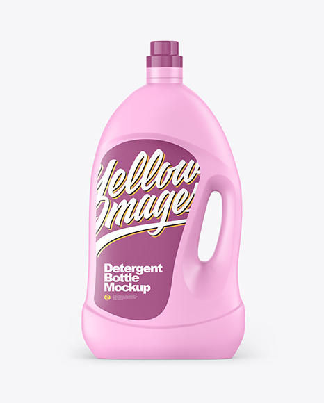 Download Clear Detergent Bottle Psd Mockup Yellowimages