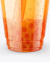 Fruit Bubble Tea Cup Mockup