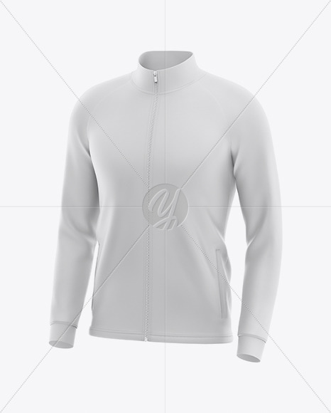 Download Men's Raglan Track Jacket Mockup in Apparel Mockups on ...