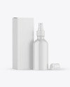 Box & Cosmetic Bottle Mockup