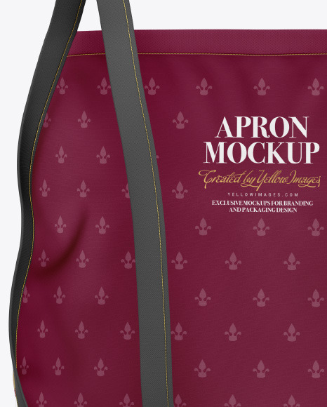 Download Apron Mockup In Apparel Mockups On Yellow Images Object Mockups Yellowimages Mockups