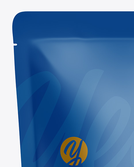 Matte Stand up Pouch Mockup PSD #2