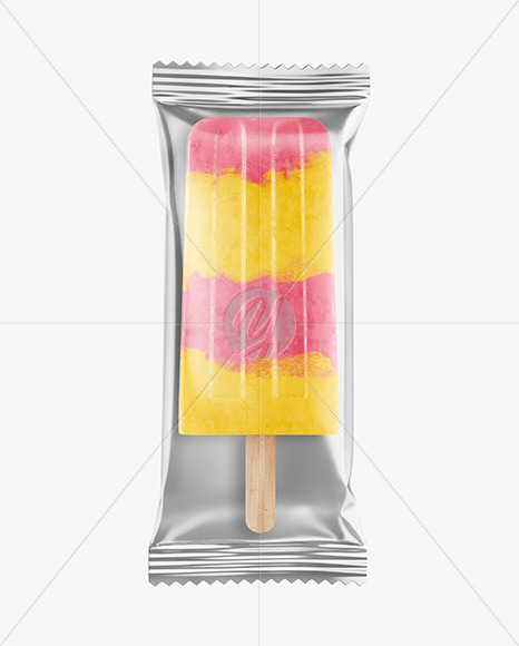 Download Fruit Ice Lolly Mockup In Flow Pack Mockups On Yellow Images Object Mockups Yellowimages Mockups