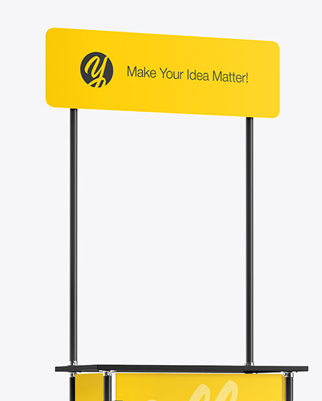 Promo Stand Mockup PSD #7