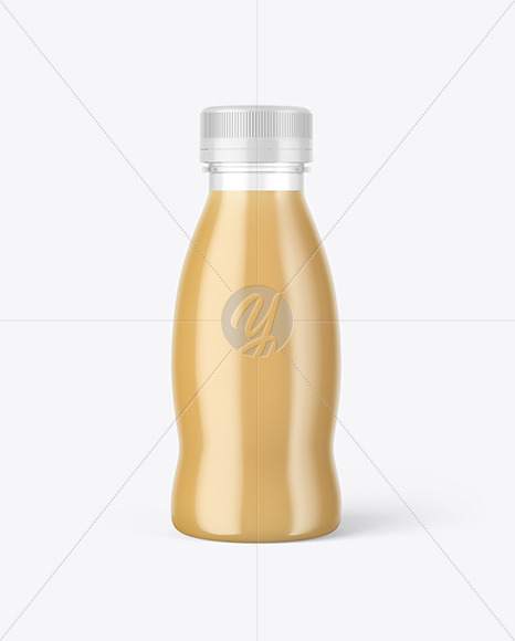 Download Cold Brew Latte Bottle Psd Mockup Yellowimages