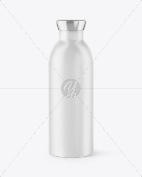 Matte Water Bottle Mockup In Bottle Mockups On Yellow Images Object Mockups