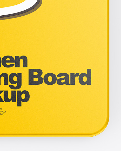 Download Plastic Cutting Board Mockup in Stationery Mockups on Yellow Images Object Mockups