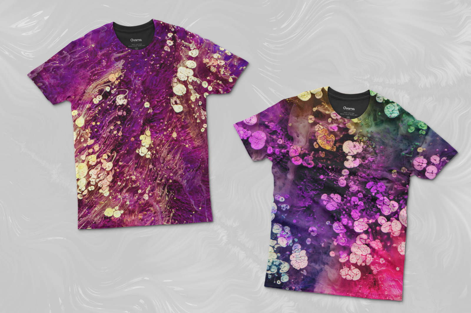 Текстуры - Каскад 4 Cascade: Experimental Ink & Resin Textures