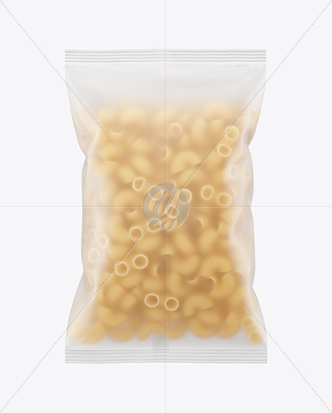 Download Frosted Plastic Bag With Pipe Rigate Pasta Mockup In Bag Sack Mockups On Yellow Images Object Mockups Yellowimages Mockups