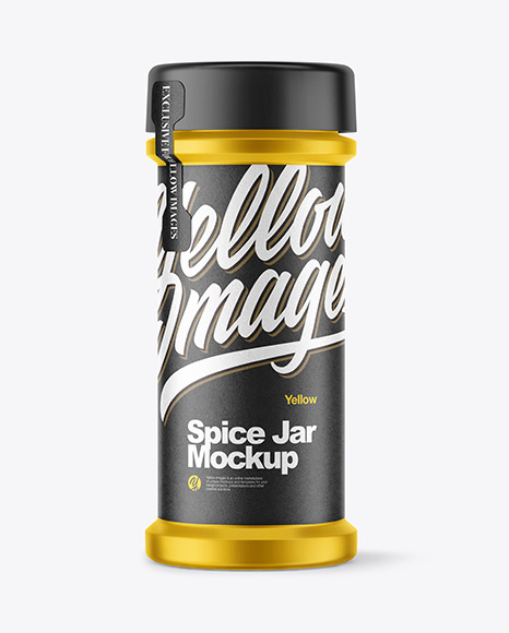 Spice Jar Salt Mockup Yellowimages Free Psd Mockup Templates