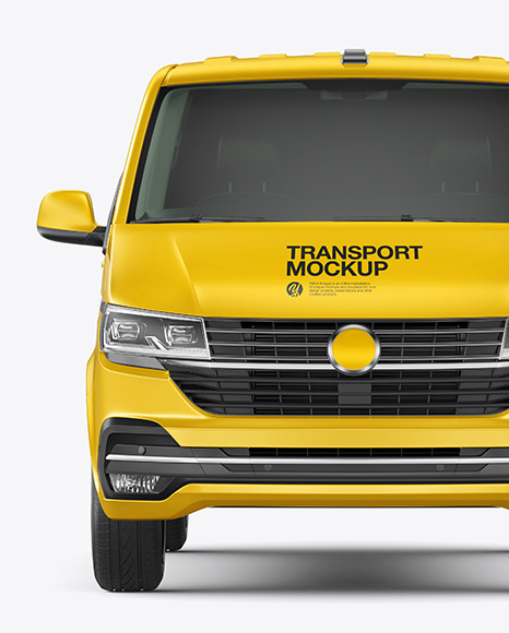Panel Van Mockup - Front View