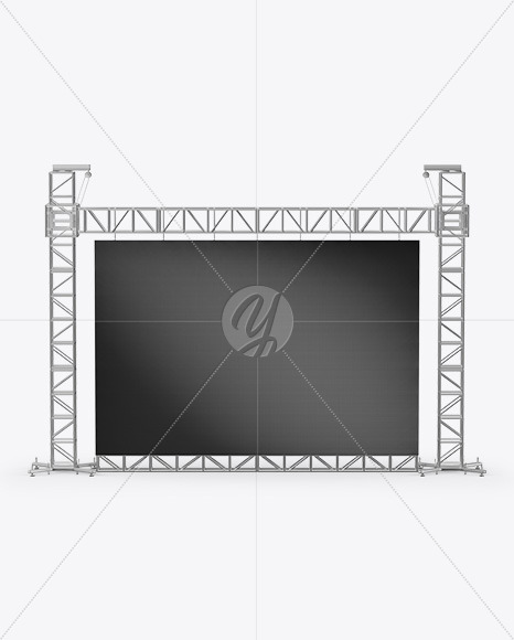 Download Free Concert Mockup / Pos Display Mockup In Indoor Advertising Mockups On Yellow Images Object ...