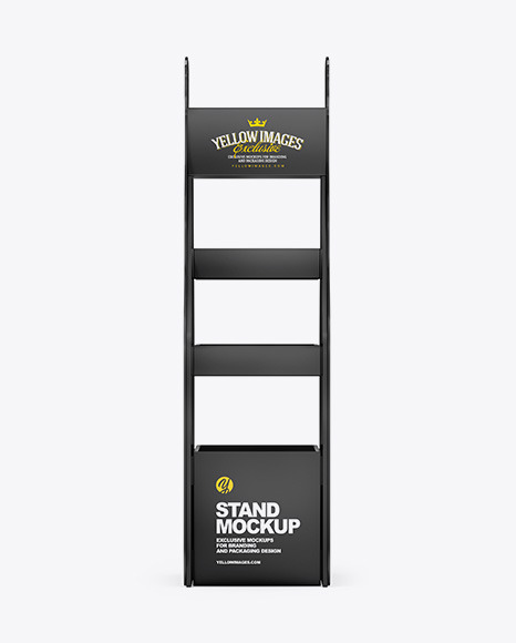 Download Display Stand Mockup In Object Mockups On Yellow Images Object Mockups