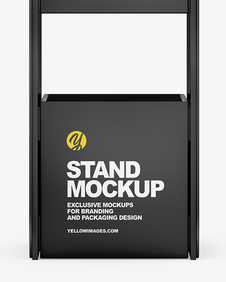 Download Display Stand Mockup In Object Mockups On Yellow Images Object Mockups Yellowimages Mockups