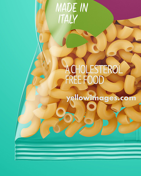 Download Plastic Bag With Chifferini Pasta Mockup in Bag & Sack ...