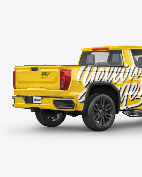 Download Pickup Truck Logo Mockup Yellowimages