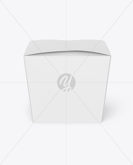 Download Glossy Noodles Box Mockup In Box Mockups On Yellow Images Object Mockups