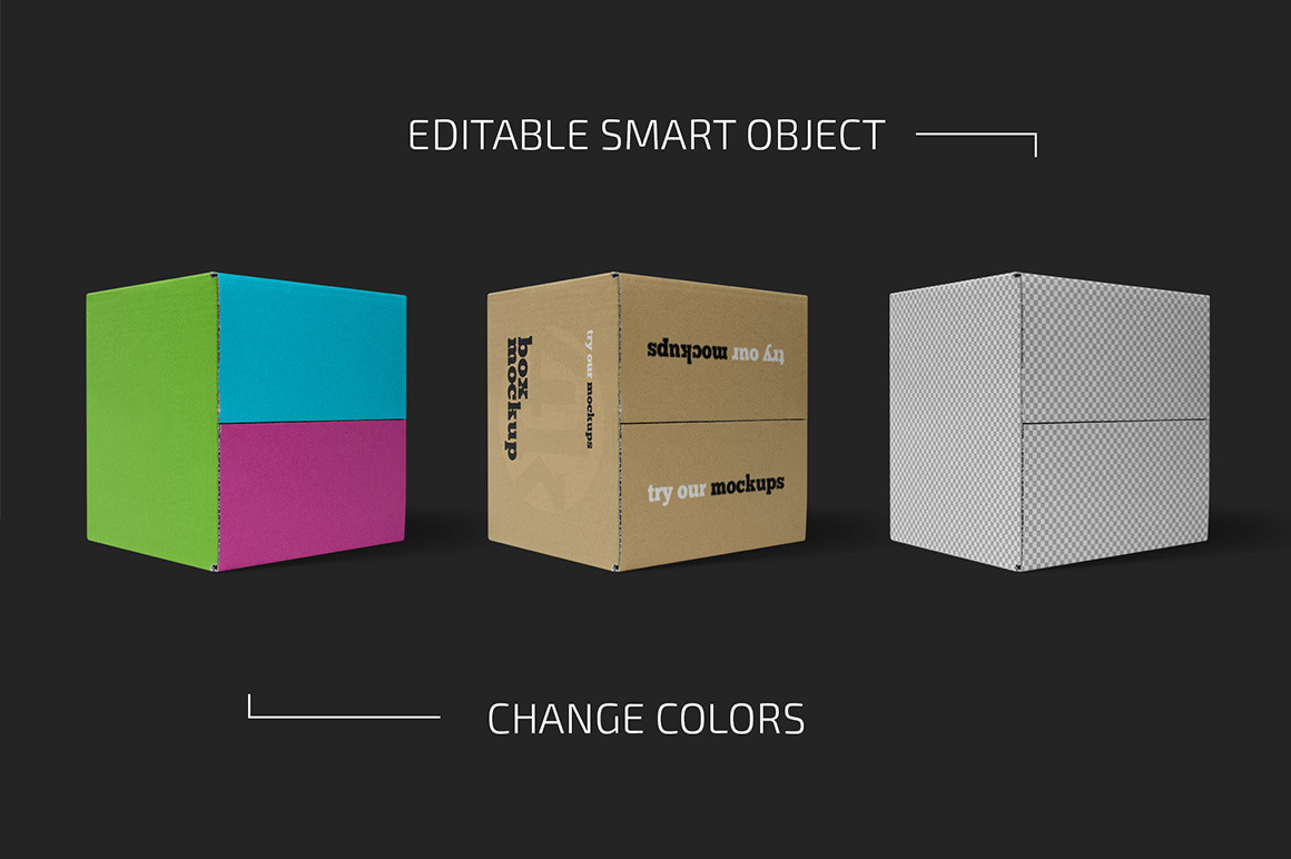 Download Square Box Packaging Mockup Creator Yellowimages