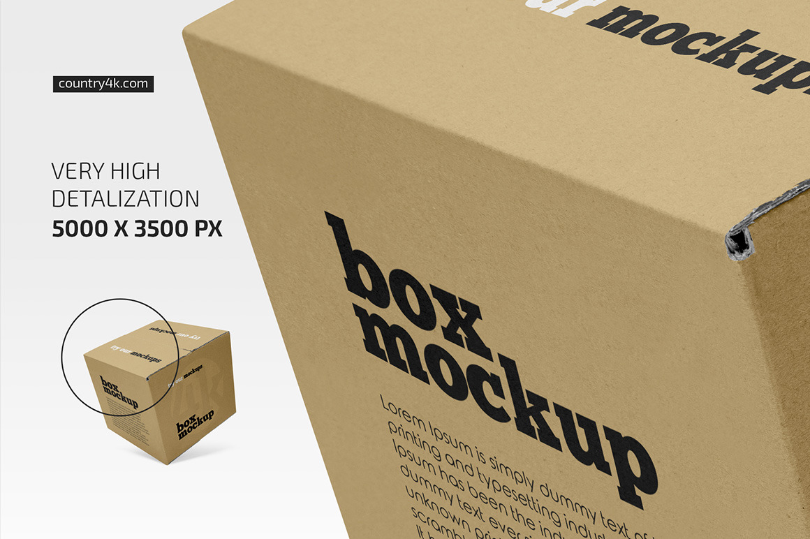 Download Box Packaging Mockup Square Download Free And Premium Psd Mockup Templates And Design Assets PSD Mockup Templates