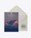 A6 Envelope and Card Mockup