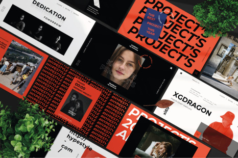 XGdragon Googleslide Template