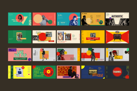 Hustle Keynote Template