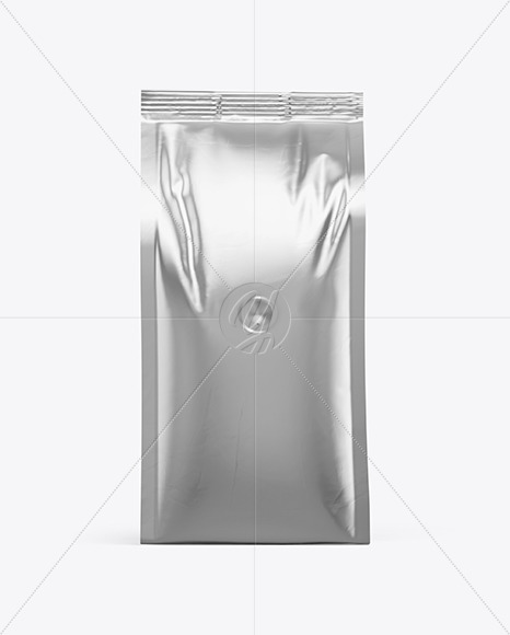 Download Metallic Coffee Bag Mockup Front View In Bag Sack Mockups On Yellow Images Object Mockups PSD Mockup Templates