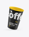 Kraft Coffee Cup Mockup