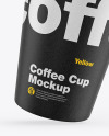 Kraft Coffee Cup Mockup
