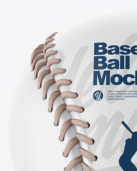 Baseball Ball Mockup PSD #1