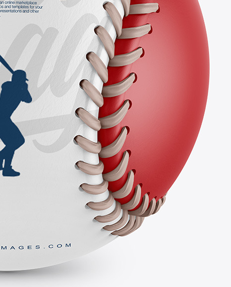 Baseball Ball Mockup PSD #5