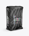 Matte Food Bag Mockup - Half Side View