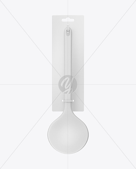 Download Plastic Kitchen Ladle Spoon Mockup In Packaging Mockups On Yellow Images Object Mockups