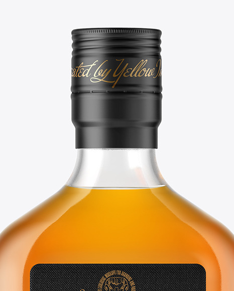 Download Glass Whisky Bottle Mockup In Bottle Mockups On Yellow Images Object Mockups PSD Mockup Templates