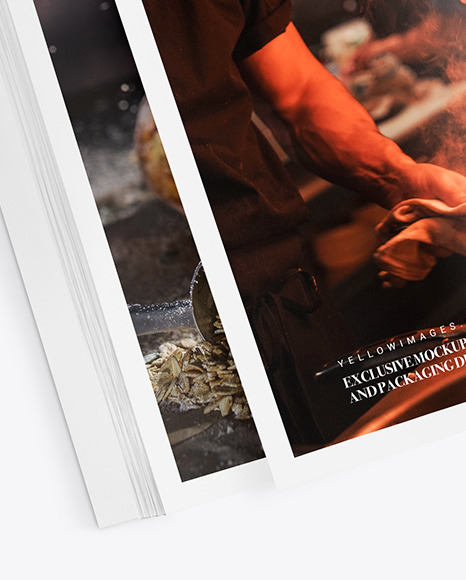 Download Open Magazine Psd Mockup Yellowimages