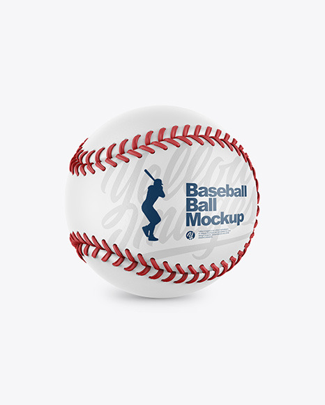 Download Baseball Ball Mockup In Stationery Mockups On Yellow Images Object Mockups