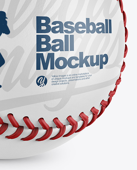 Baseball Ball Mockup PSD #1