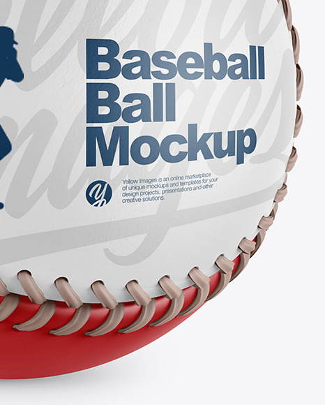 Baseball Ball Mockup PSD #7