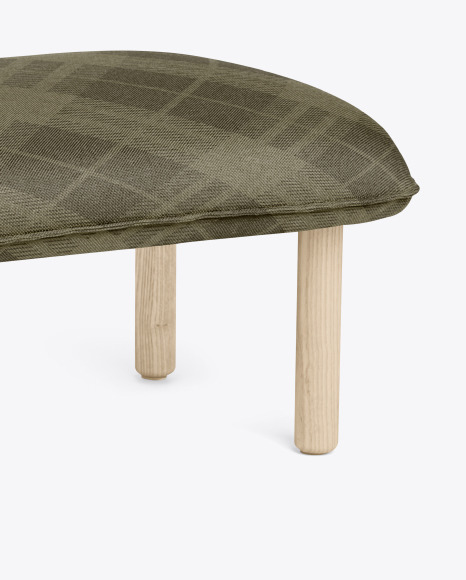 Tabouret Mockup   Half Side View PSD #1