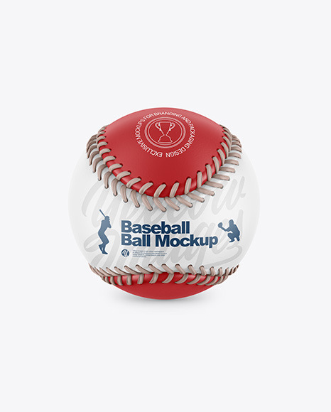 Baseball Ball Mockup PSD #3