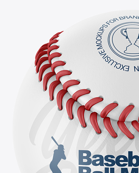 Baseball Ball Mockup PSD #4