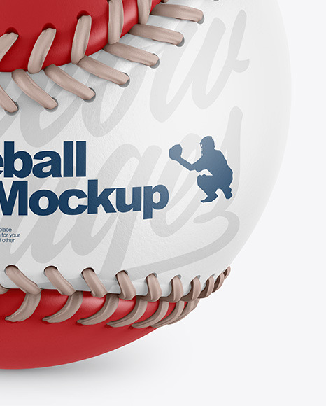 Baseball Ball Mockup PSD #7