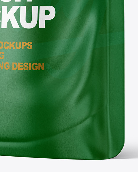 Paper Stand up Pouch Mockup PSD #1