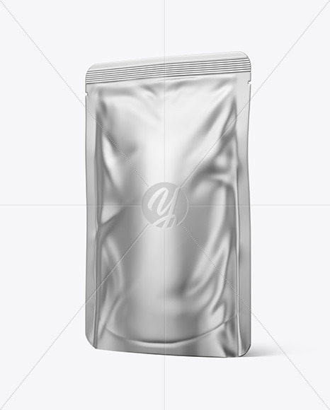 Download Metallic Stand Up Pouch Mockup In Pouch Mockups On Yellow Images Object Mockups Yellowimages Mockups