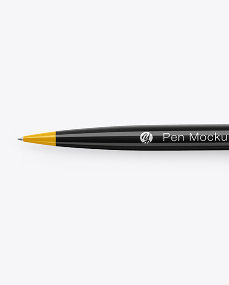 Glossy Pen Mockup PSD #1
