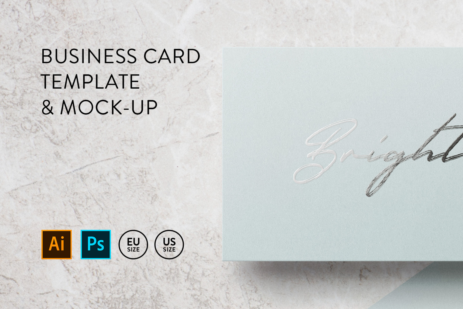 Download Business Card Template Mock Up 10 In Business Card Templates On Yellow Images Creative Store PSD Mockup Templates